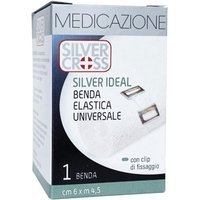 Silver Cross Silver Ideal Benda Elastica Universale Misura cm 6 X 4,5 m 1 Pezzo