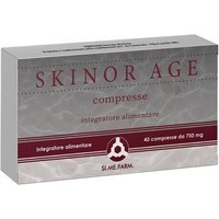 Si.me.farm Skinor age - Integratore alimentare per pelle, capelli e unghie, 40 compresse