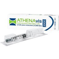 Siringa Intra-articolare Athenavis 2000 Acido Ialuronico 1,5% 30 Mg 2 Ml 3 Pezzi