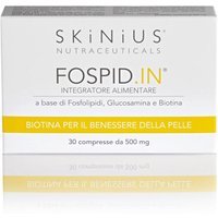 Skinius Fospid.IN Integratore Alimentare per la Pelle, 30 Compresse