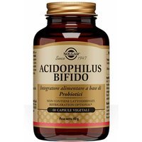 Solgar Acidophilus Bifido Integratore di Probiotici, 60 Capsule Vegetali