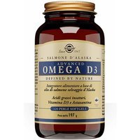 Solgar Advanced Omega D3 Integratore di EPA e DHA, 120 Perle Softgel