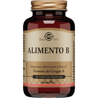 Solgar Alimento B - Integratore metabolismo energetico e sistema nervoso, 50 capsule