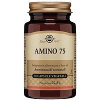 Solgar Amino 75 Integratore di Amminoacidi Essenziali, 30 Capsule Vegetali