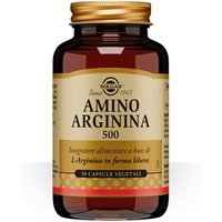 Solgar Amino Arginina 500 Integratore Alimentare, 50 Capsule Vegetali
