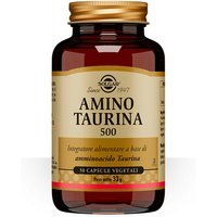 Solgar Amino Taurina 500 Integratore Alimentare, 50 Capsule Vegetali
