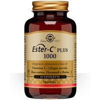 Solgar Ester C Plus 1000 Integratore Alimentare Difese, 30 Tavolette