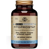 Solgar Fitoprostat Integratore Alimentare Vie Urinarie, 60 Capsule