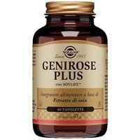 Solgar Genirose Plus Integratore Alimentare Menopausa, 60 Tavolette