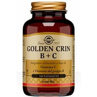 Solgar Golden Crin B+C Integratore Affaticamento e Stanchezza, 100 Tavolette