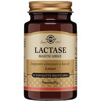 Solgar Lactase Masticabile - Integratore Solgar lactasi per digerire il lattosio, 30 tavolette