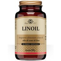 Solgar Linoil Integratore Alimentare di Olio di Semi di Lino, 90 Perle