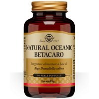 Solgar Natural Oceanic Betacaro Integratore Alimentare, 60 Perle