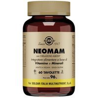 Solgar Neomam Integratore Vitamine Minerali Gravidanza Allattamento, 60 Tavolette