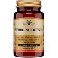 Solgar Neuro Nutrients Integratore Sistema Nervoso, 30 Capsule Vegetali