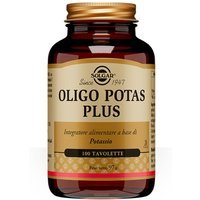 Solgar Oligo Potas Plus Integratore Alimentare, 100 Tavolette