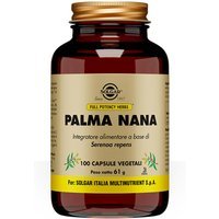 Solgar Palma Nana Integratore Alimentare, 100 Capsule Vegetali