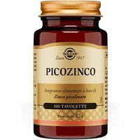 Solgar Picozinco Integratore Ossa Capelli e Unghie, 100 Tavolette
