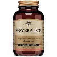 Solgar Resveratrox Integratore Alimentare, 60 capsule