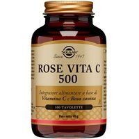 Solgar Rose Vita C 500 Integratore Alimentare, 100 tavolette