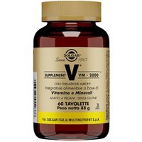 Solgar Supplement VM-2000 Integratore Multivitaminico Minerale, 60 Tavolette