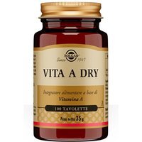 Solgar Vita a Dry Integratore Alimentare, 100 Tavolette