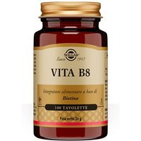 Solgar Vita B8 Integratore di Biotina per Pelle e Capelli, 100 Tavolette