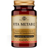 Solgar Vita Metab12 Integratore Alimentare, 30 Compresse Orosolubili