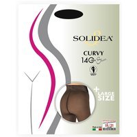 Solidea Curvy - 140 DEN Collant Sheer 18-21 mmHg Colore Nero 2M/XL