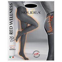 Solidea Red Wellness - 70 Collant 12-15 mmHg Opaco Colore Blu Navy Taglia 4/L