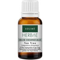 Solimè Herbae - Integratore con olio essenziale tea tree per le prime vie respiratorie, 10 ml