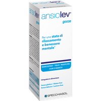 Specchiasol Ansiolev - Gocce Integratore Rilassamento e Benessere Mentale, 20ml