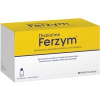 Specchiasol Disbioline Ferzym Integratore Alimentare, 10 Flaconcini da 8ml