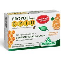 Specchiasol Epid Benessere Gola Sistema Immunitario Gusto Arancia, 20 Compresse