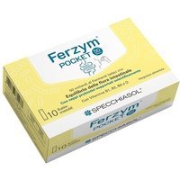 Specchiasol Ferzym Pocket - Integratore di fermenti lattici e vitamine, 10 bustine orosolubili