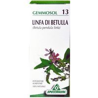 Specchiasol Gemmosol 13 Linfa Di Betulla Drenante e Depurativa, 50ml