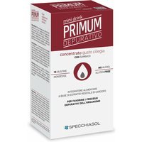 Specchiasol Primum - Drenante Integratore Minidrink gusto Ciliegia, 15 stick