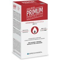 Specchiasol Primum - Drenante Integratore Minidrink Gusto Pesca, 15 stick