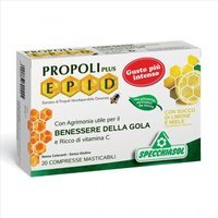 Specchiasol Propoli Plus Epid Compresse Gola Gusto Limone-Miele 20 Compresse