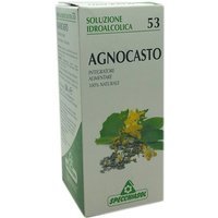 Specchiasol Soluzione Idroalcolica 53 Agnocasto Integratore Alimentare, 50ml