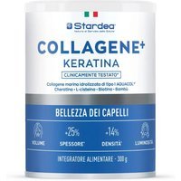 Stardea Collagene + Keratina Integratore Bellezza dei Capelli, 300g