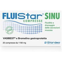 Stardea Fluistar Sinu Integratore Vie Aeree Drenaggio Microcircolo, 20 Compresse