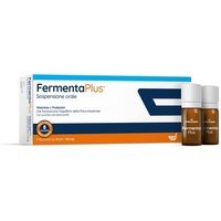 Sterilfarma Integratore Fermenta Plus - Probiotici per la flora intestinale, 7 flaconcini da 10 ml