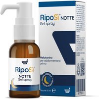 Sterilfarma RipoSì Notte Gel Spray Integratore di Melatonina, 15ml