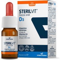 Sterilfarma Sterilvit D3 Integratore Alimentare in Gocce, 5ml