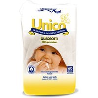 Sterilfarma Unico - Quadrotti 100% Cotone, 60 Quadrotti