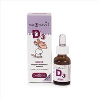 Steve Jones Buonavit D3 Integratore Alimentare Vitamina D, 12ml