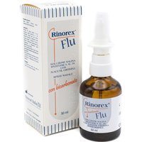 Stewart Rinorex Flu spray nasale soluzione salina ipertonica 3%, 50ml