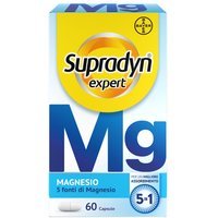 Supradyn Expert Magnesio Completo 5 Sali Integratore Magnesio Complex, 60 Capsule