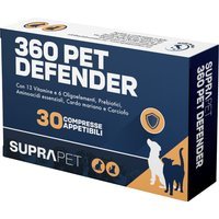Suprapet 360 Pet-Defender Multivitaminico Cani e Gatti Integratore Vitamine, 30 Compresse